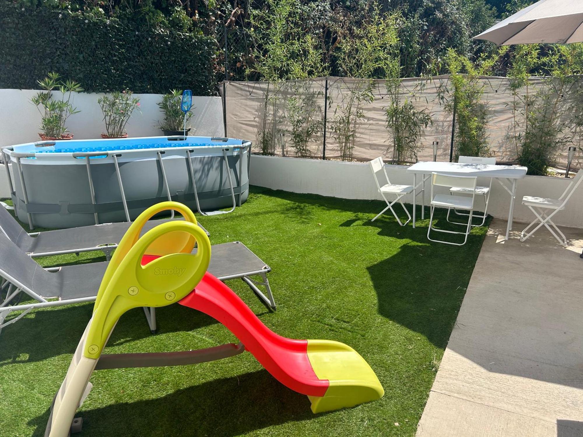 Maison, Jardin, Piscine Parking Pres D'Aix Centre ヴネル エクステリア 写真